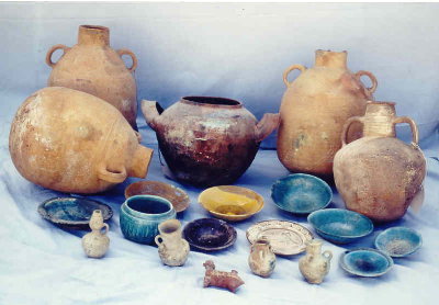 Jars from the exhibition