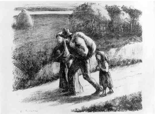 The Homeless, 1896, lithograph