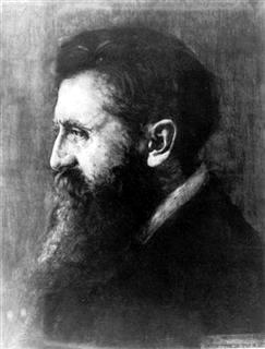 Portrait of Theodor Hertzl (1903)