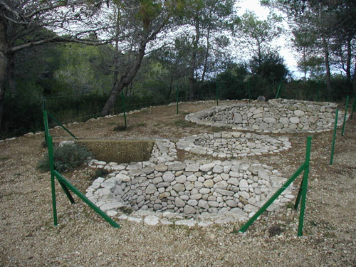 Granaries for Storing Crops from Israelite Fortress in the Israelite Period (Iron Age), 800-700 BCE