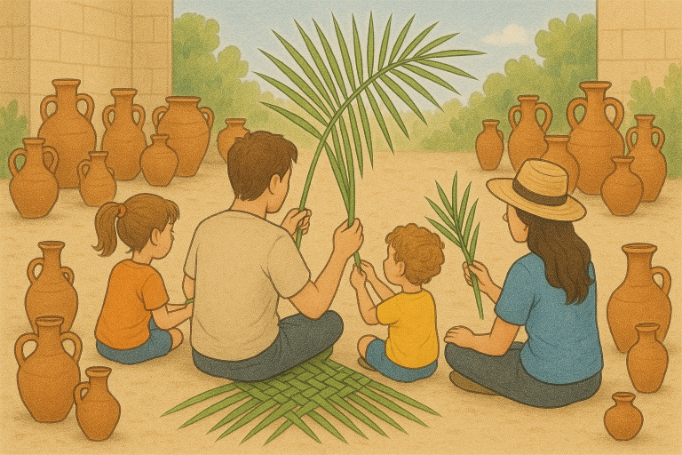 Read more about the article סוכות למשפחות במוזיאון הכט ובפארק דרך הדורות 🌿 9.10, 12.10, 13.10